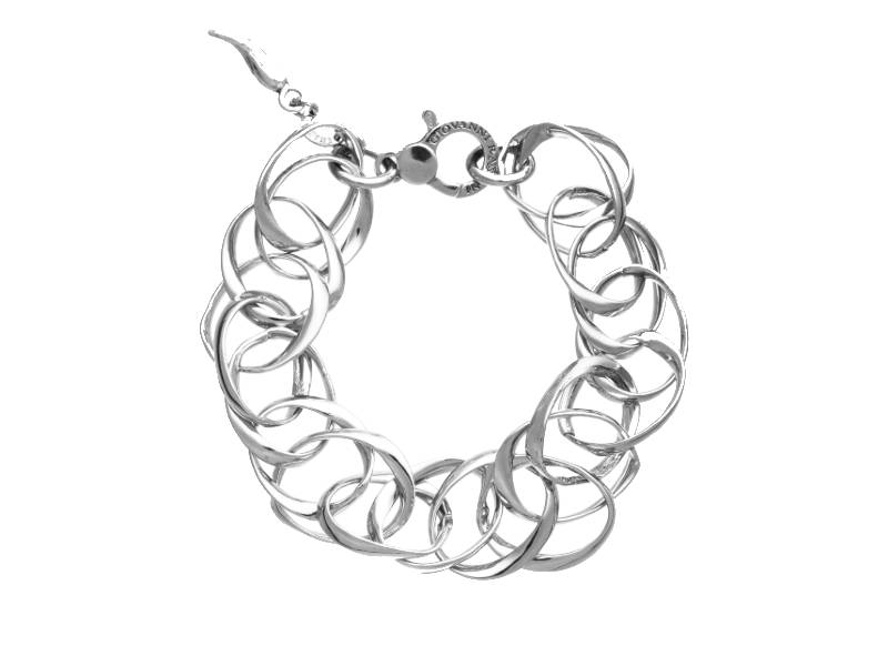 SILVER BRACELET BROOKLYN GIOVANNI RASPINI 11058